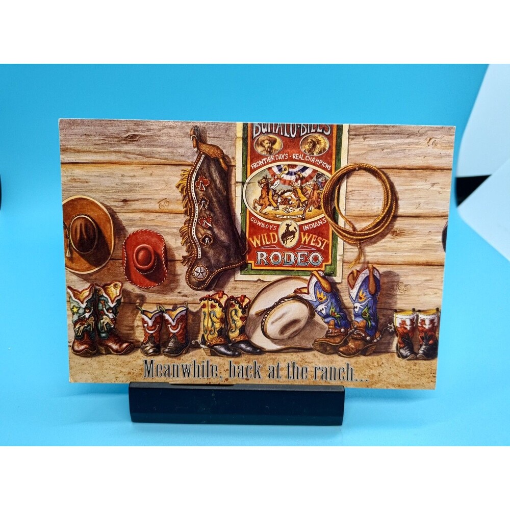 Leanin' Tree Greeting Birthday Card Western Tradition By Lisa Danielle